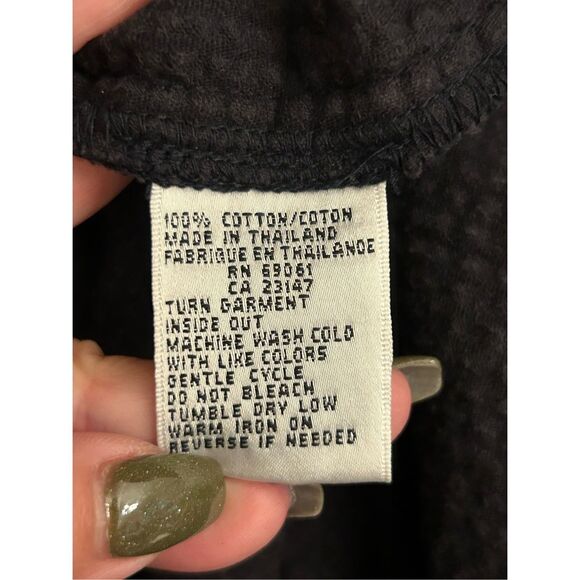 VTG Talbots Wide Wale Corduroy Floral Maxi Dress sz 14 front button Boho Cottage - Picture 5 of 7